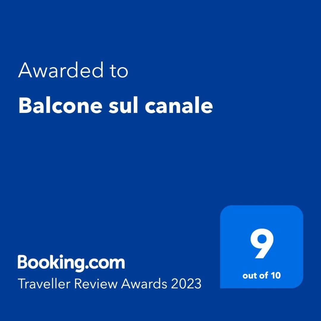 Balcone Sul Canale Venetië Kamer foto